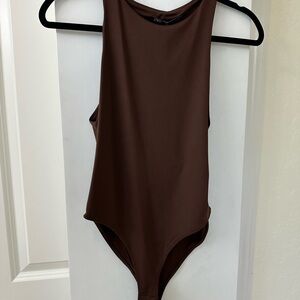 Zara Chocolate Brown Bodysuit